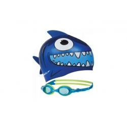 SEA SQUAD OCCHIALINI + CUFFIA VERDE/BLU