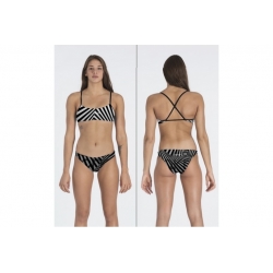 TRAP WHITE B/W BIKINI M