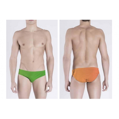 ADDISON BOY 4 COLOURS VERDE/ARANCIO