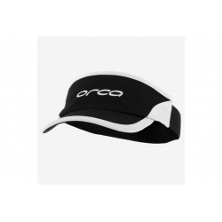 FLEXIBLE VISOR BLACK WHITE