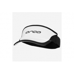 FLEXIBLE VISOR WHITE BLACK