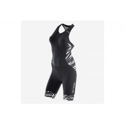 226 W RACE SUIT BLK WHI S 10